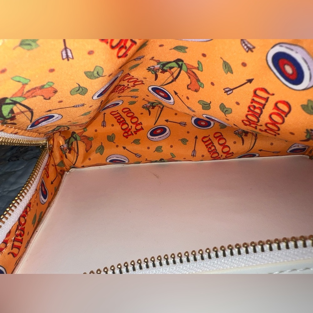 Loungefly Robin Hood Book Crossbody Bag - Picture 11 of 14
